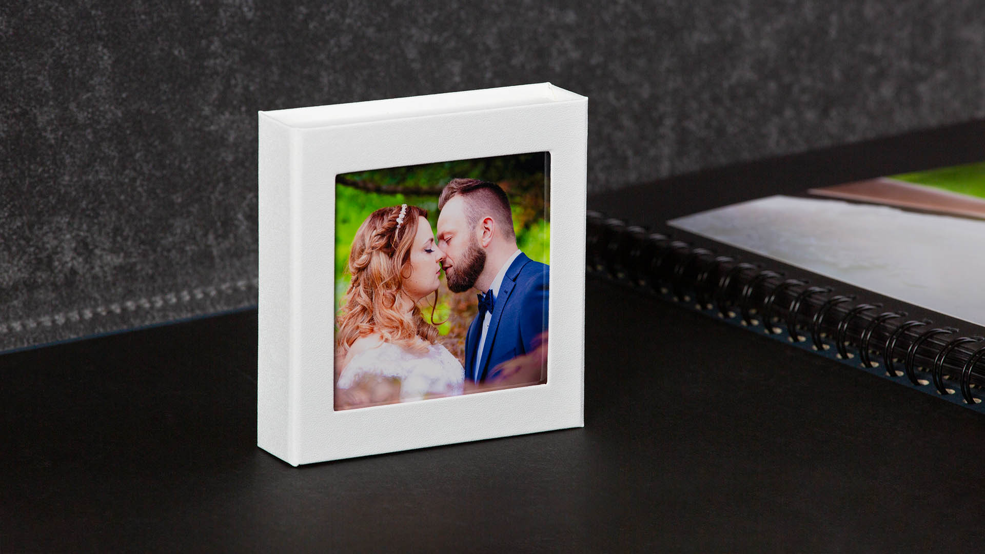 Personalisierte Box für Hochzeitsfotos